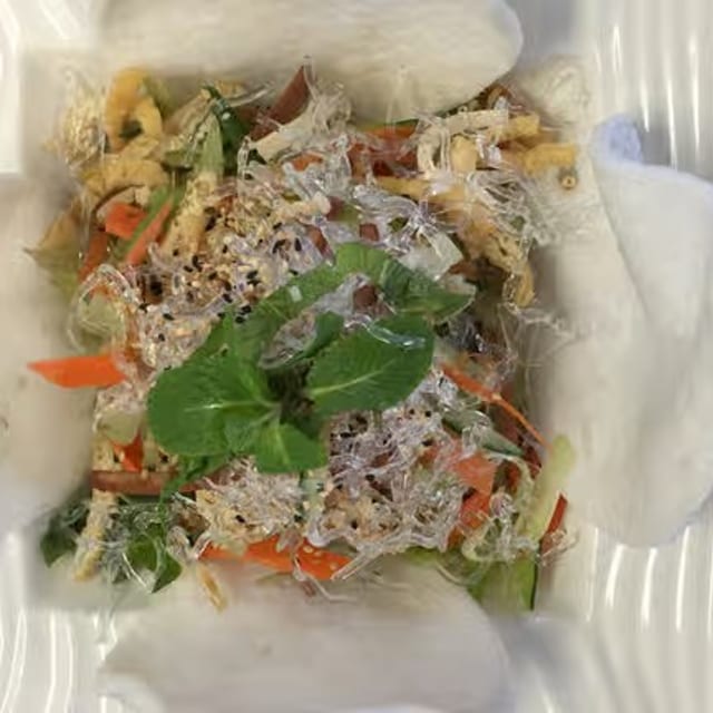 Green Lotus Salad.