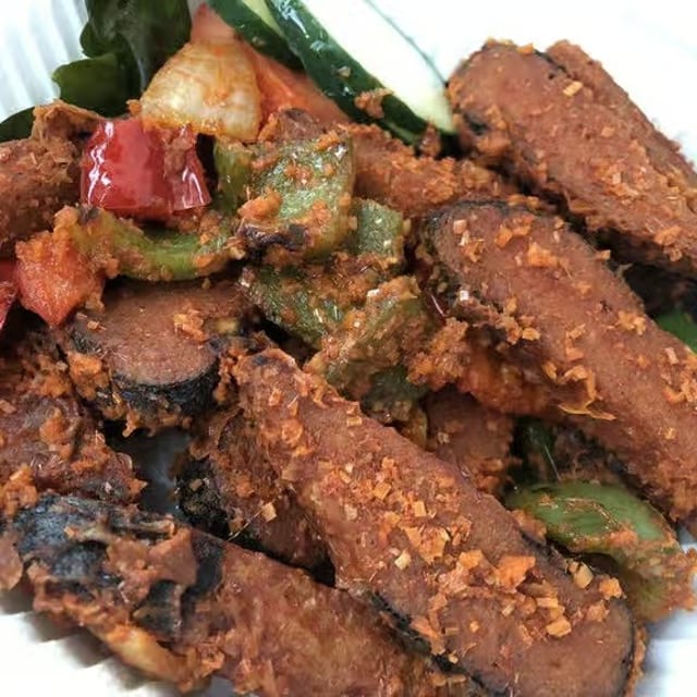F6. Sautéed Crunchy Fish with Lemongrass & Pepper.